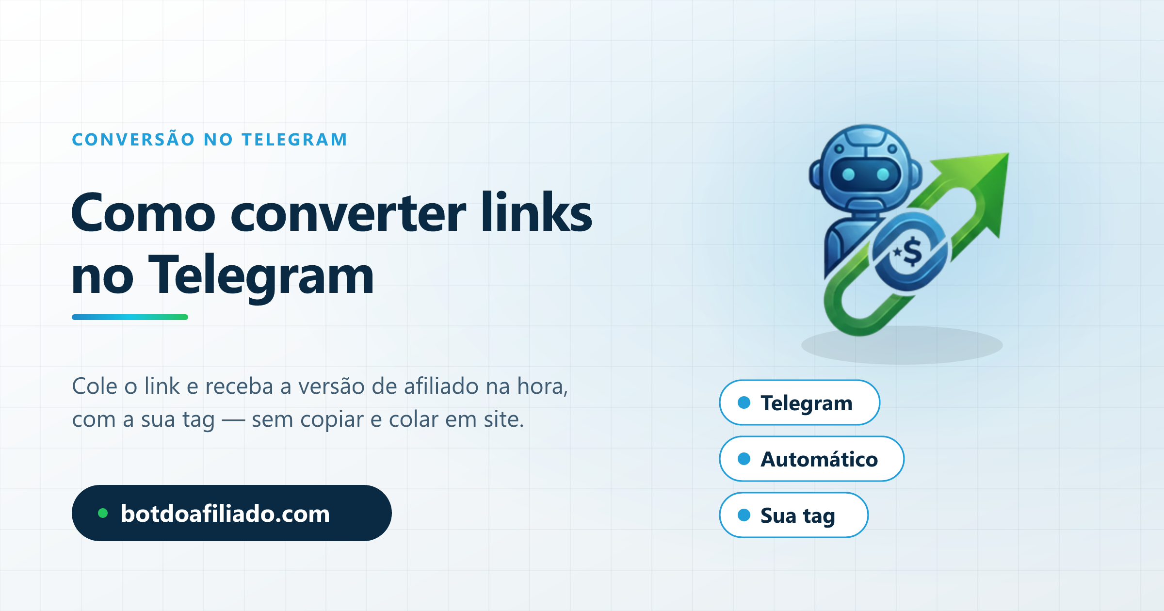 Bot do Afiliado convertendo links e publicando ofertas no Telegram
